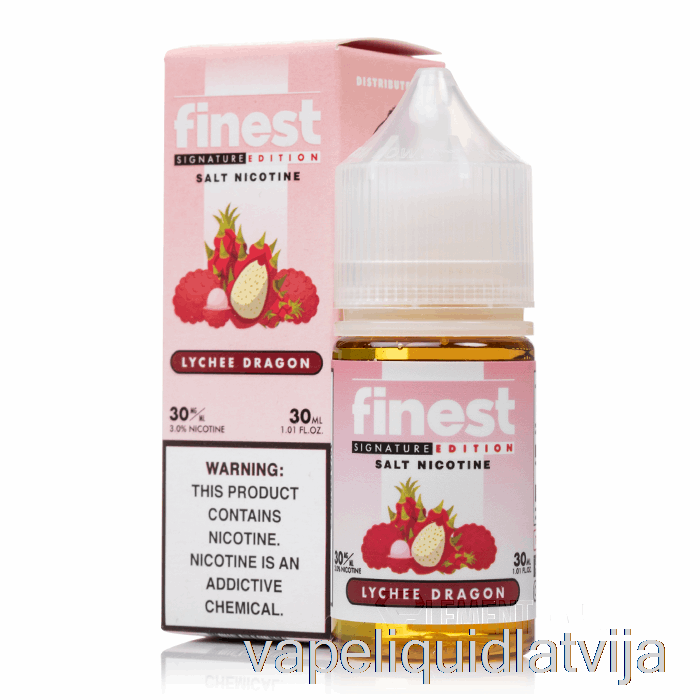 Ličī Pūķis - Izcilākais Parakstu Izdevums Sāls Nic - 30ml 50mg Vape šķidrums